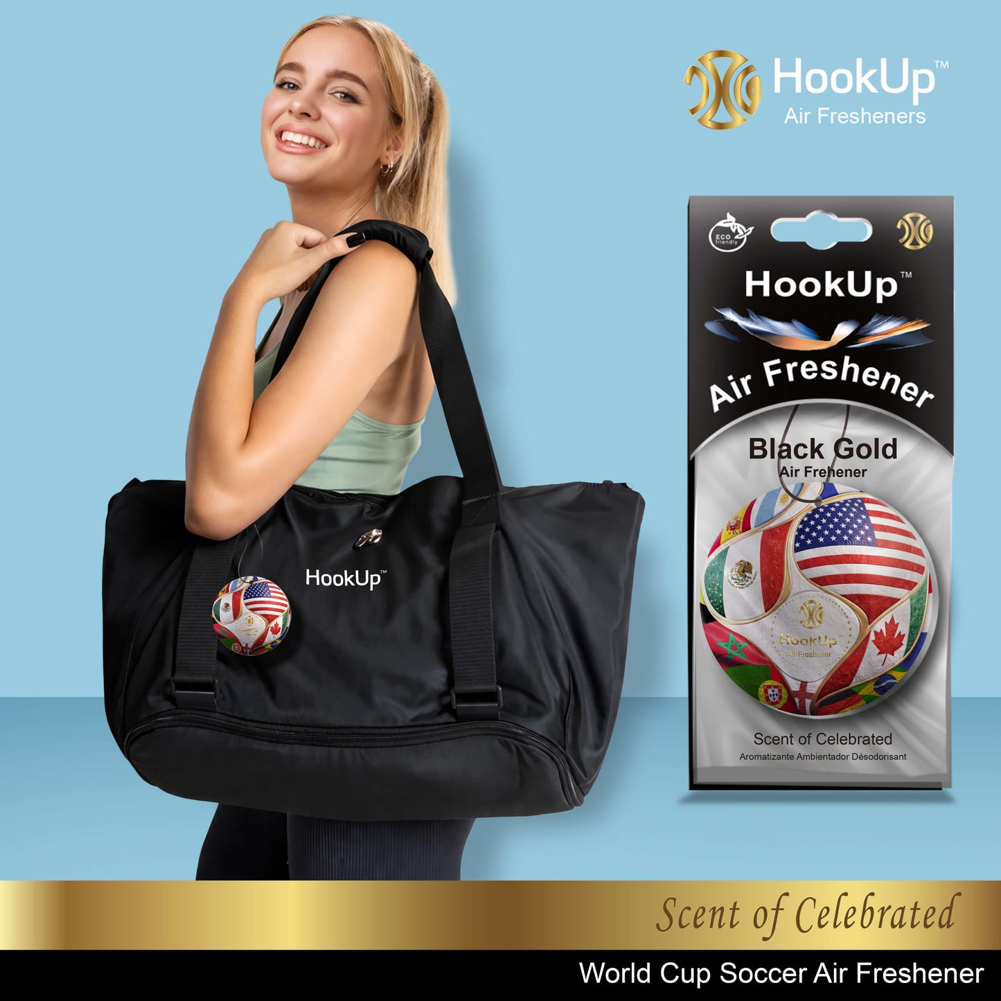 World Cup Soccer Air Freshener (4Pack)
