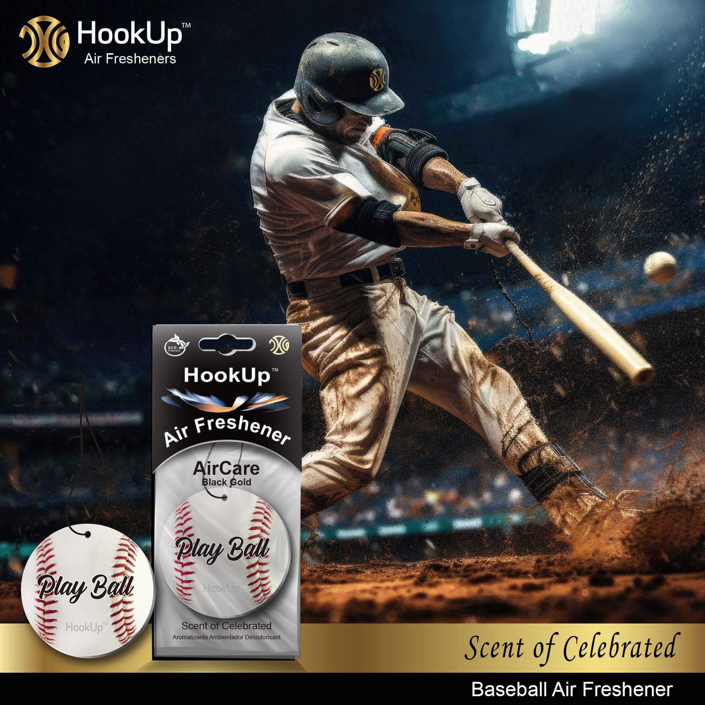 Baseball Air Freshener (2 Pack)