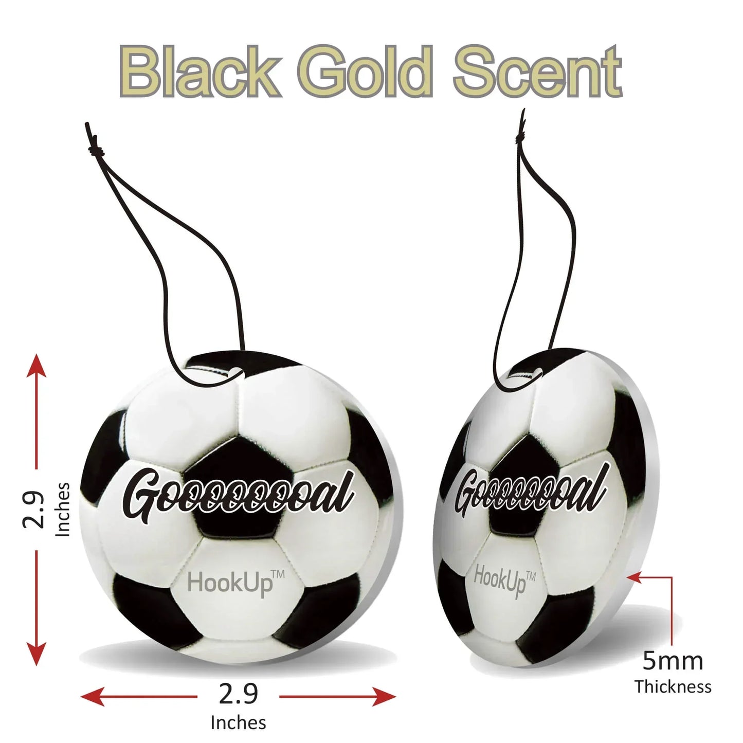 Soccer Air Freshener (10 Pack)