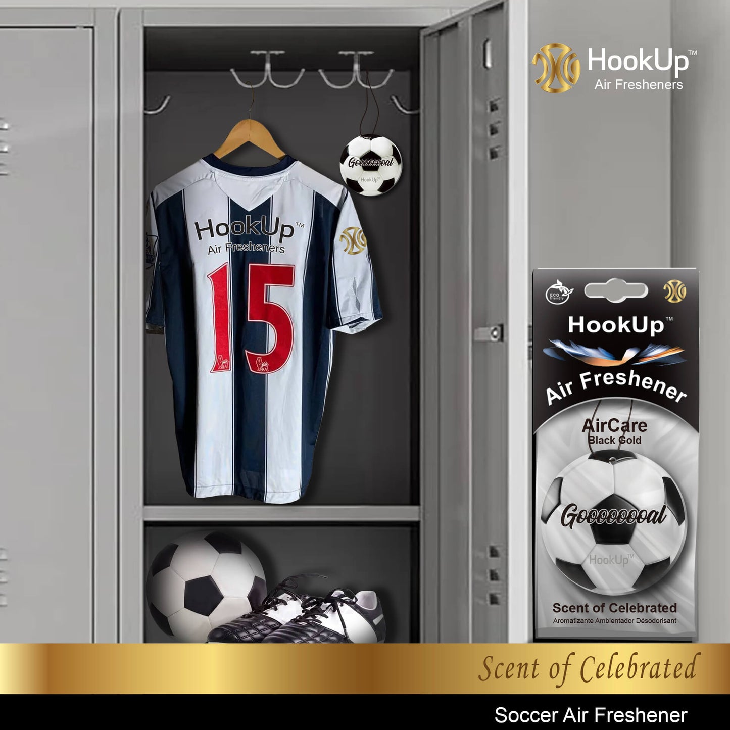 Soccer Air Freshener (10 Pack)