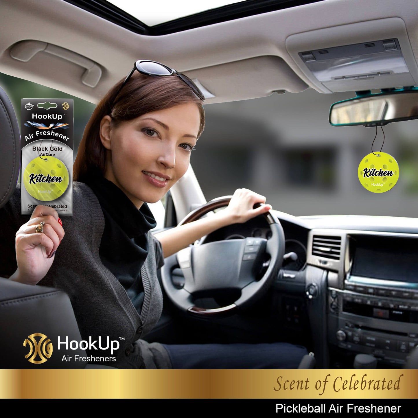 Pickleball Air Freshener (10Pack)