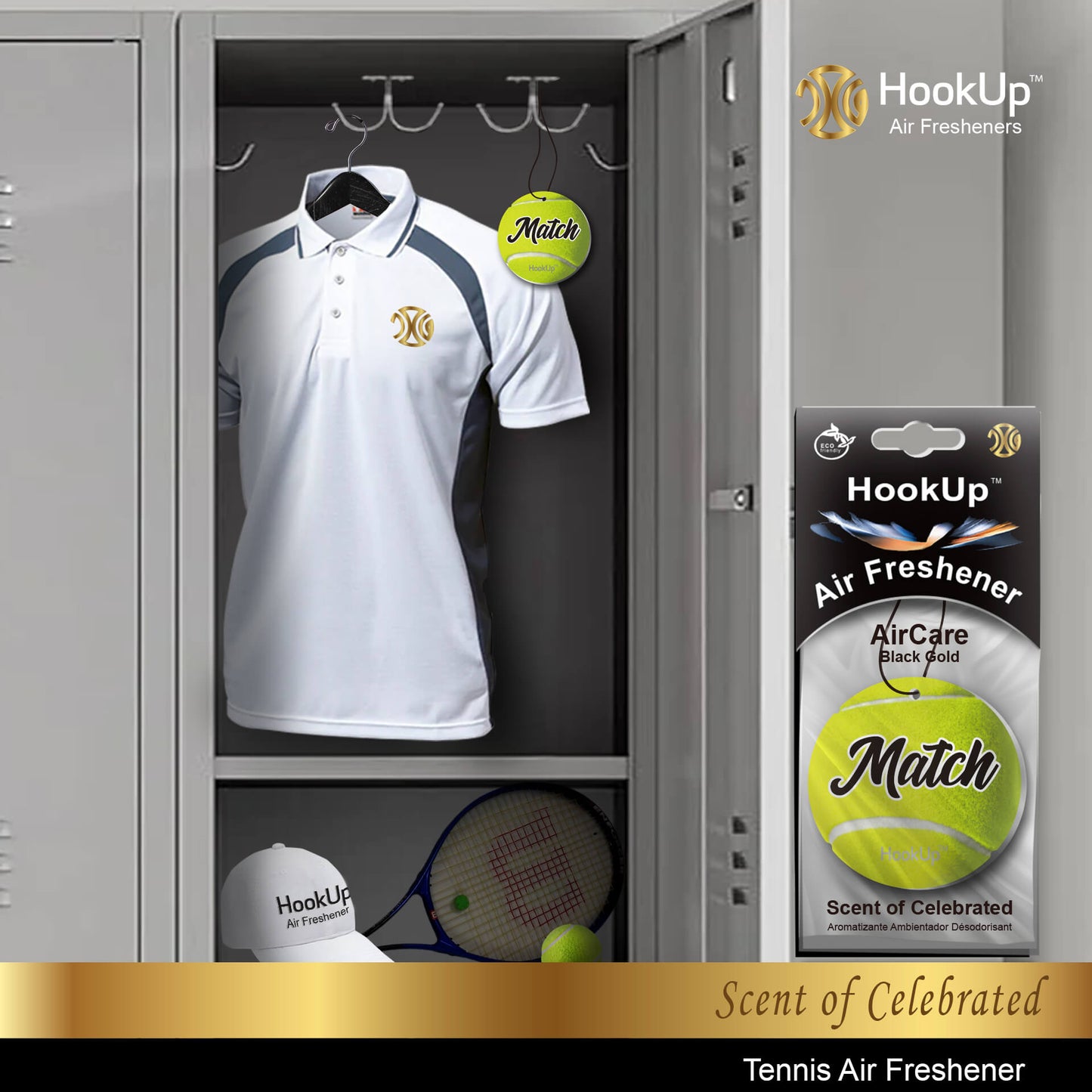 Tennis Air Freshener (4 Pack)