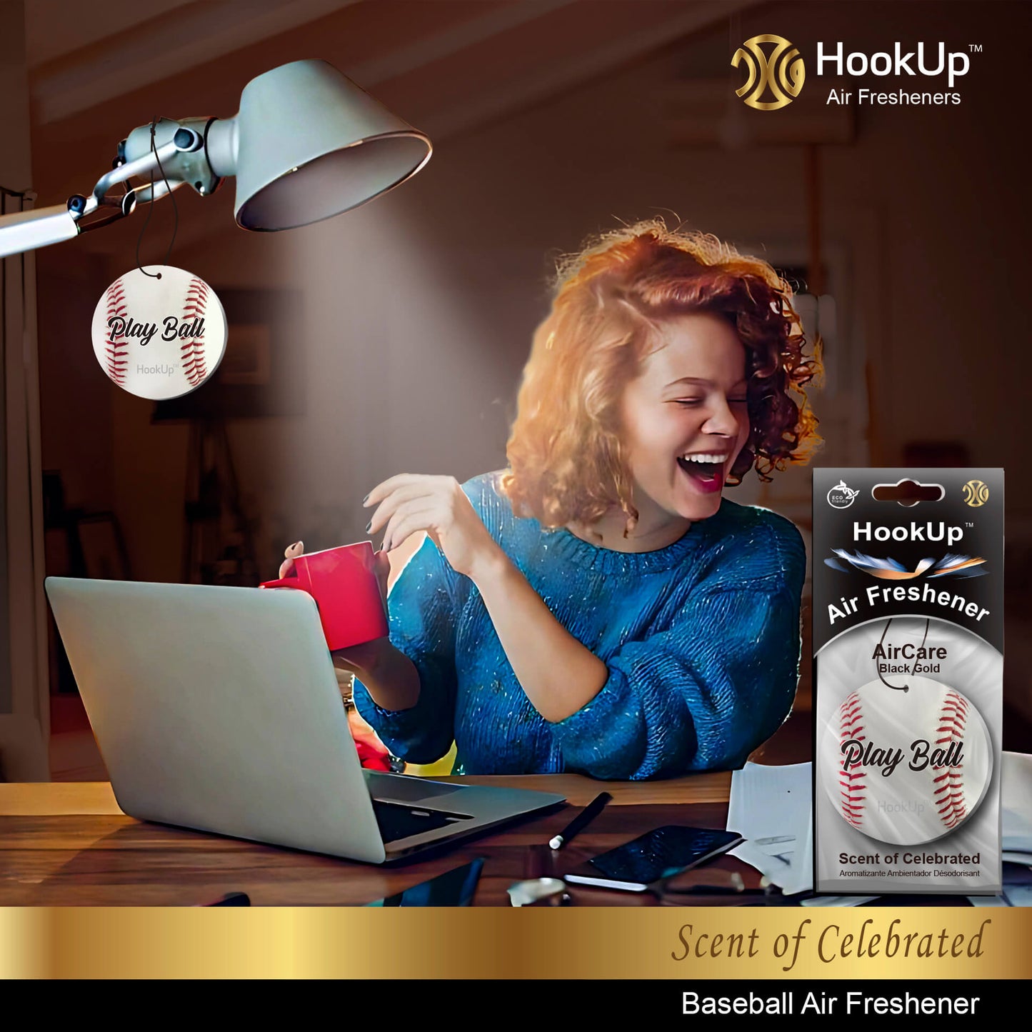 Baseball Air Freshener (2 Pack)