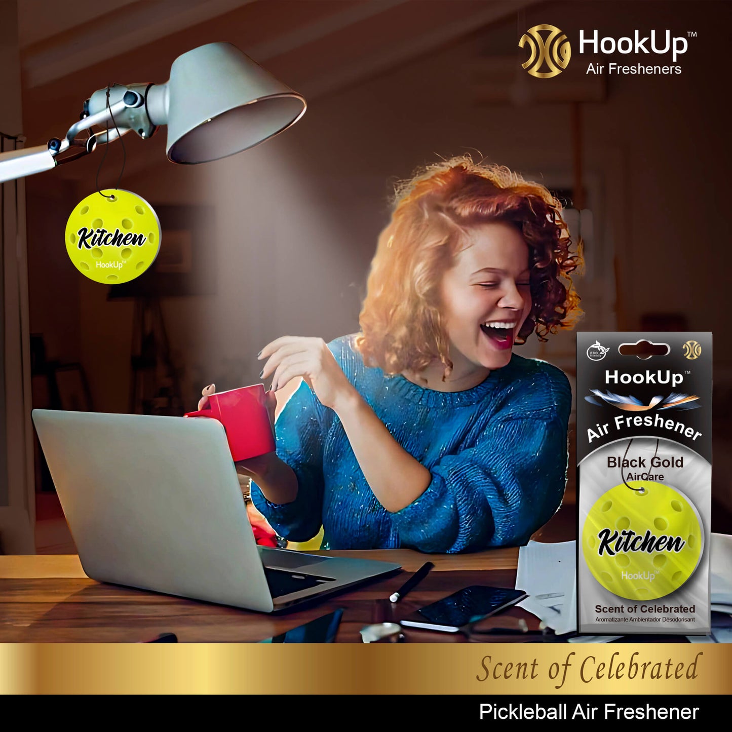 Pickleball Air Freshener (10Pack)