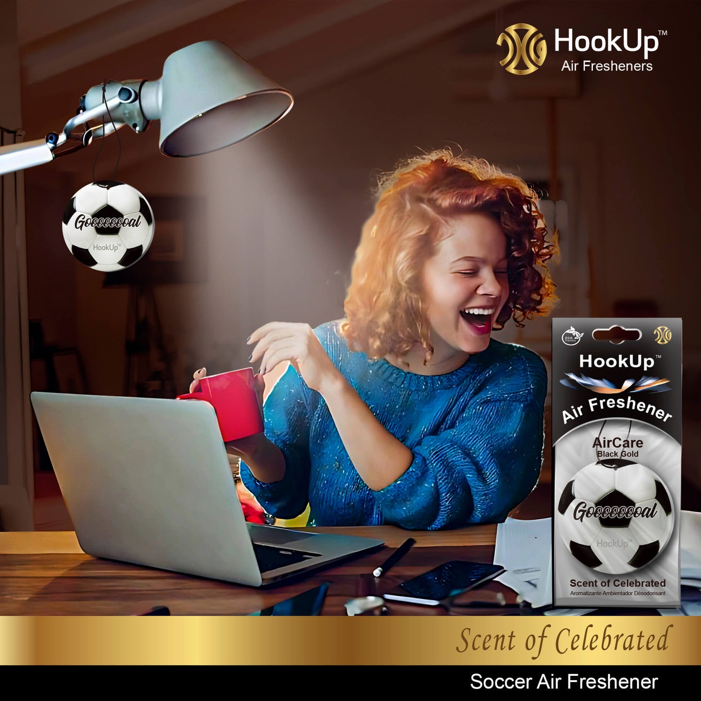 Soccer Air Freshener (10 Pack)