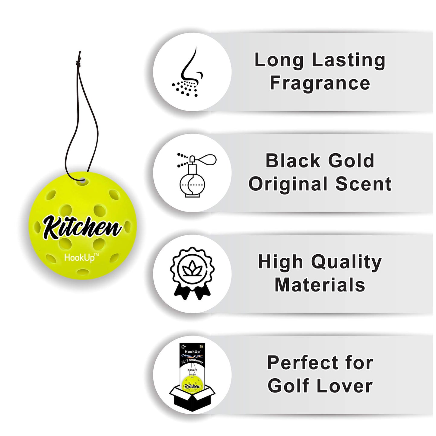 Pickleball Air Freshener (10Pack)