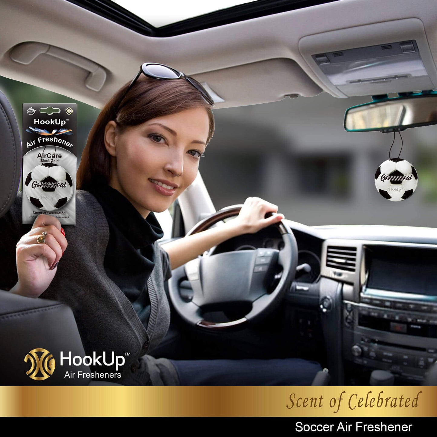 Soccer Air Freshener (10 Pack)