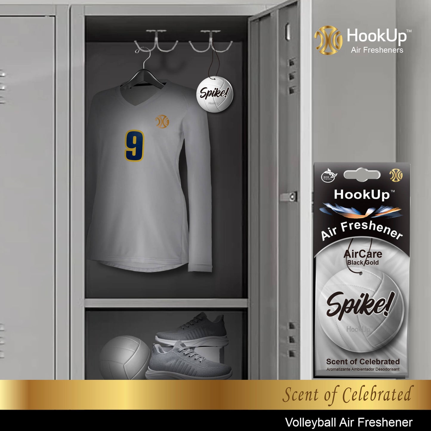 Volleyball Air Freshener (4 Pack)