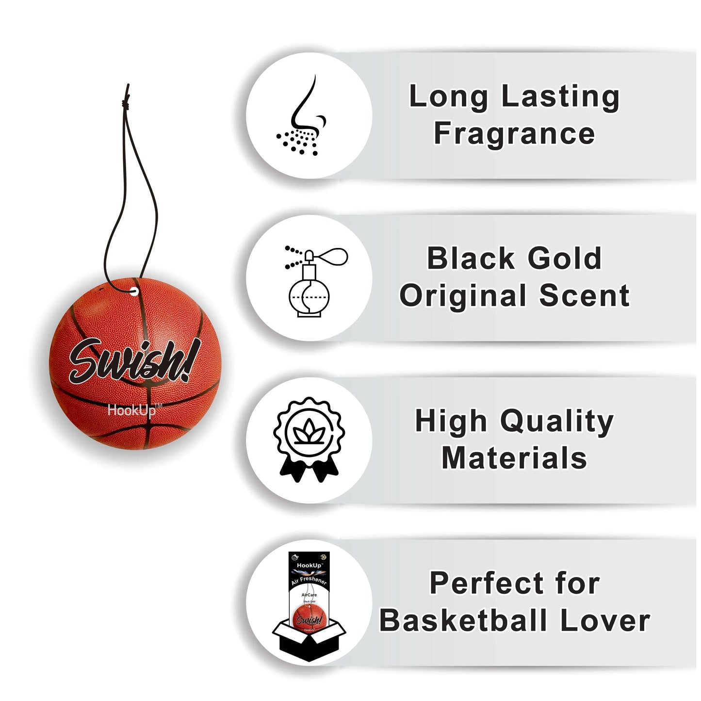 Football Air Freshener (2 Pack)
