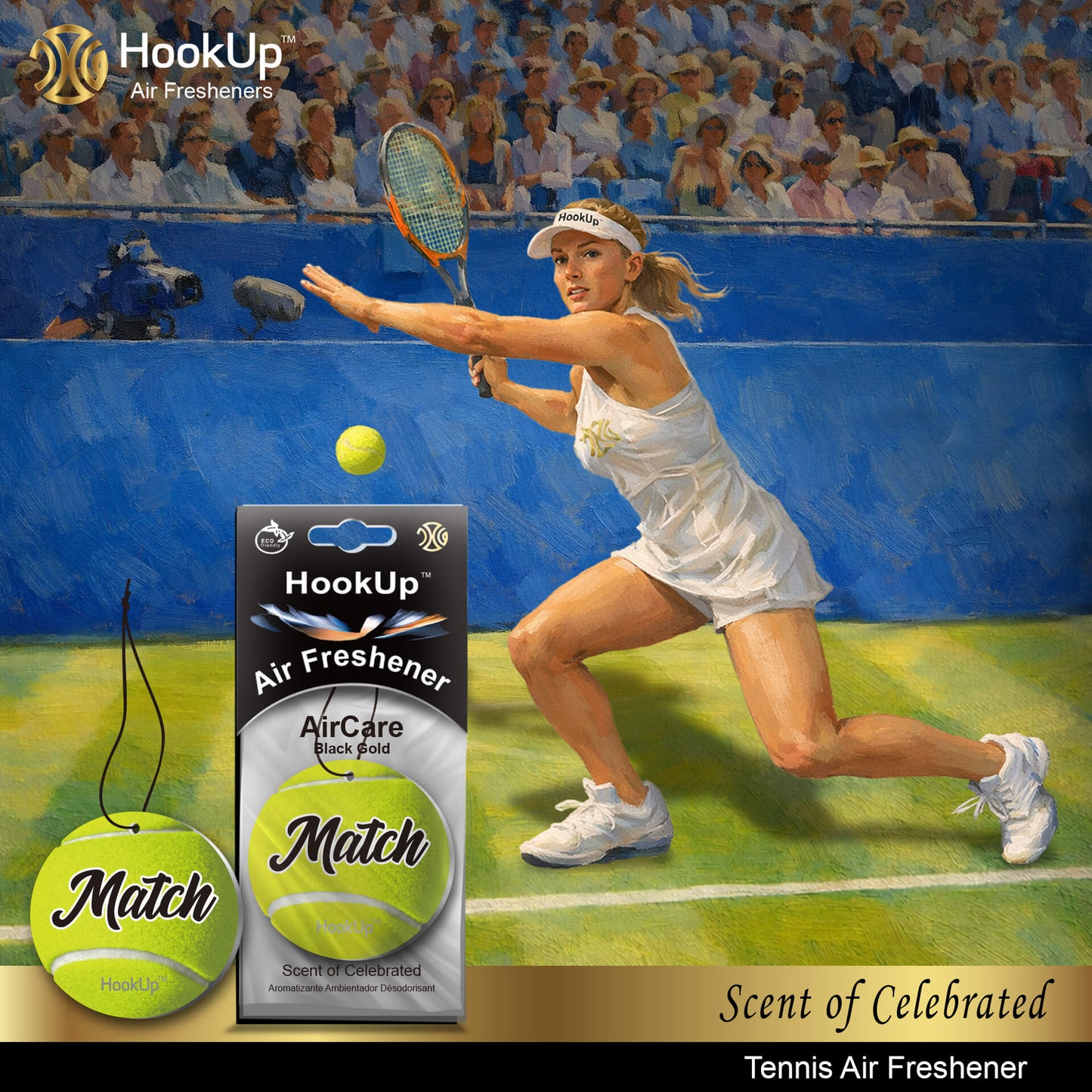 Tennis Air Freshener (4 Pack)