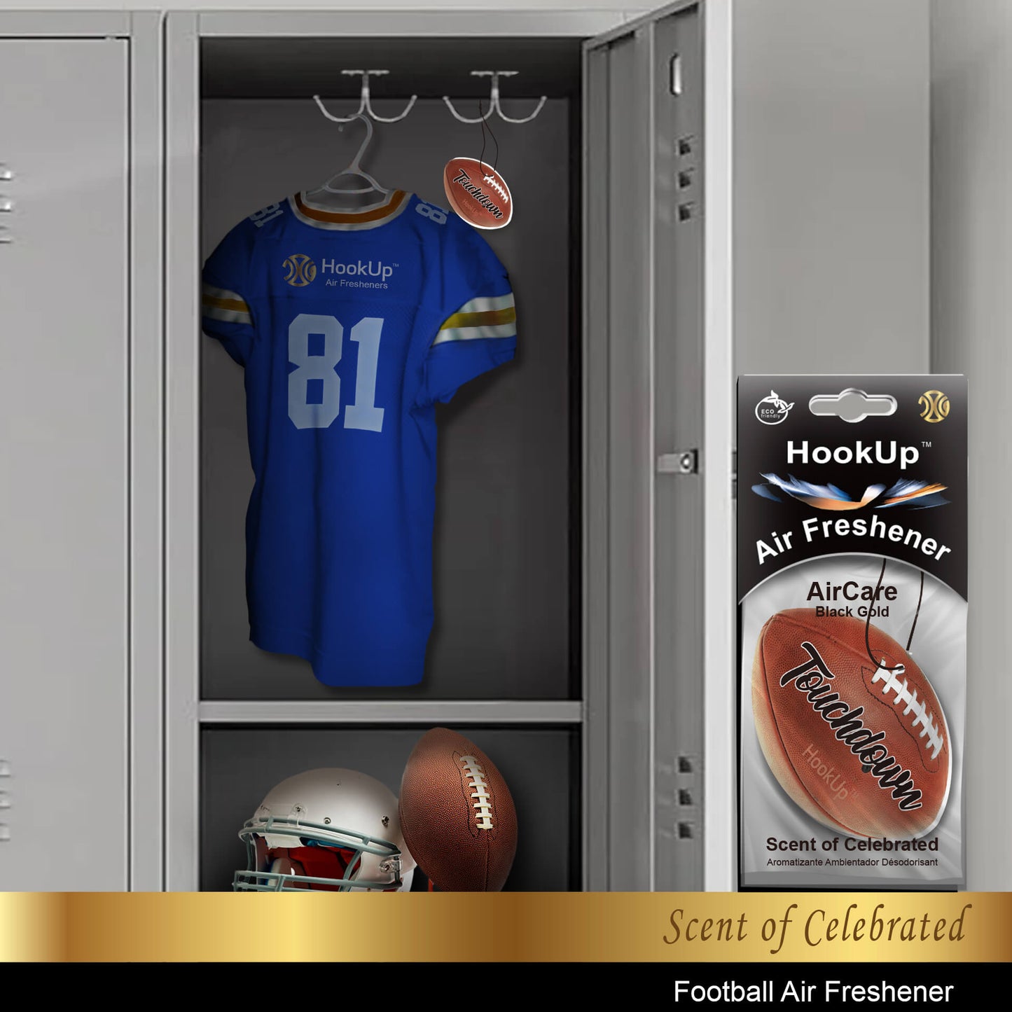 Football Air Freshener (2 Pack)